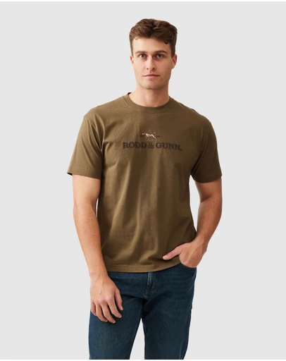 Rodd & Gunn - The Peaks Logo Tee