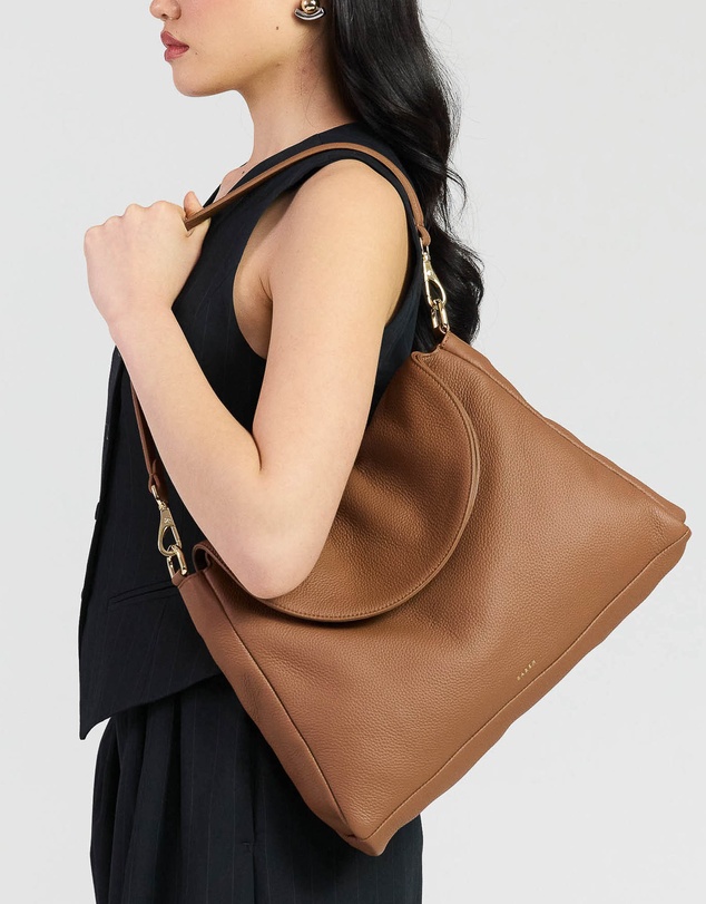 SABEN - Becks Shoulder Bag Tan Luxe