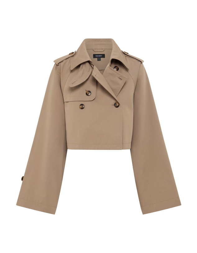 Oxford - Annalise Crop Trench Jacket