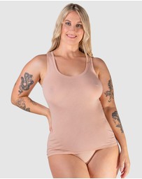 B Free Intimate Apparel - Superfine﻿ 100% Cotton Tank Top - 2 Pack﻿