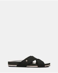 Vionic - Panama Beach Slide - Black Canvas