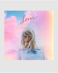 Universal Music - Crosley Record Storage Crate & Taylor Swift Lover 2P Vinyl Album Bundle