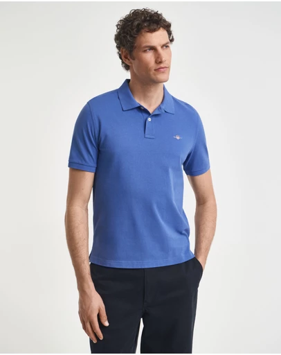Gant - Regular Fit Shield Piqué Polo Shirt