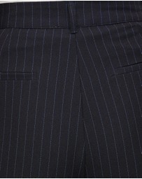 Dazie - Bella Pinstripe Straight Leg Pants
