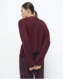 M.N.G - Knitted Sweater With Perkins Neck