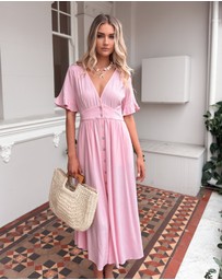 Esther & Co - Korbela Dress - Powder Pink
