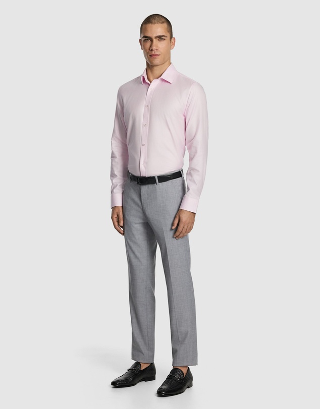 yd. - Maximum Two Ply Cotton Slim Dress Shirt