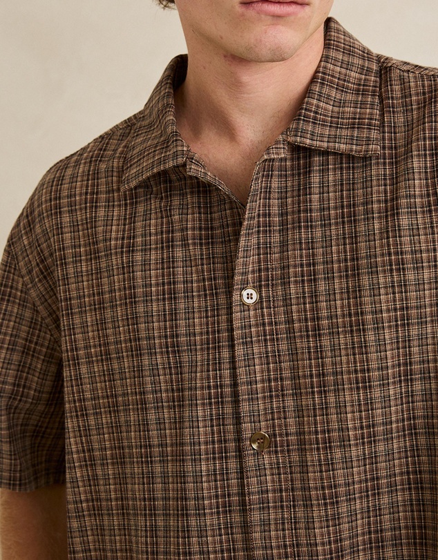 Rhythm - Relaxed Brady Check SS Shirt