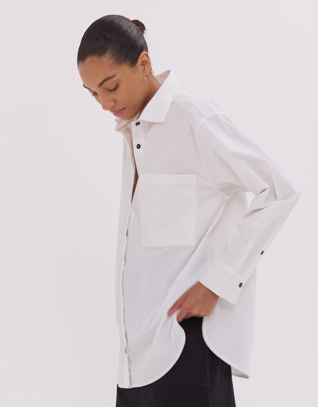 Cloth & Co. - The Classic Pocket Shirt | White