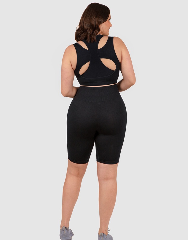 B Free Intimate Apparel - Seamless High Waist Long Biker Shorts