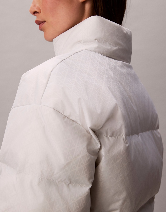 Calvin Klein - Allover Emblem Logo Puffer Jacket