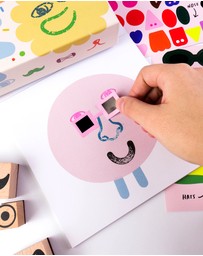 Journey Of Something - Stamp Kit - Cool Faces