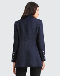 Belle & Bloom - Princess Polina Textured Weave Blazer
