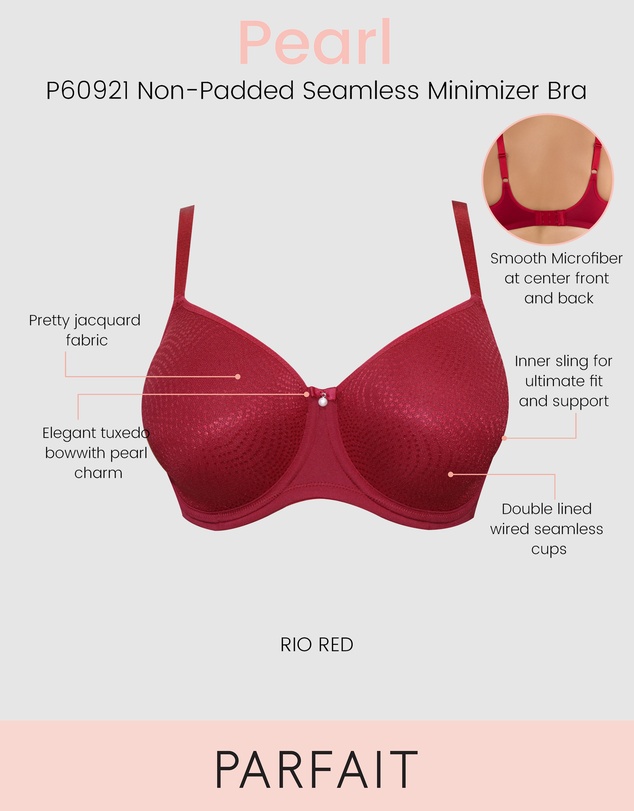 Parfait - Pearl Underwire Seamless Minimiser Bra