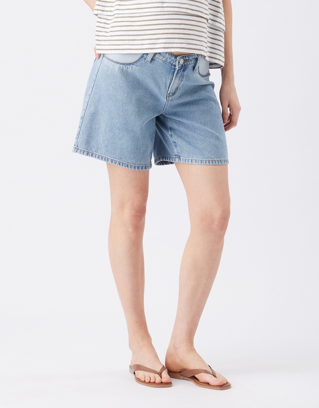 Ripe Maternity - Dion Denim Short