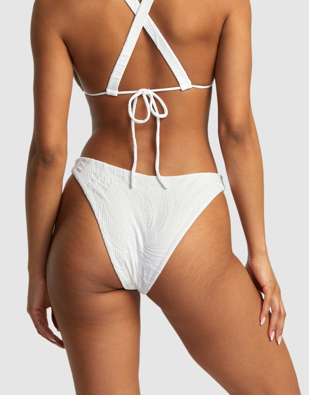 RVCA - Palm Grooves Moderate Bikini Bottoms For Women