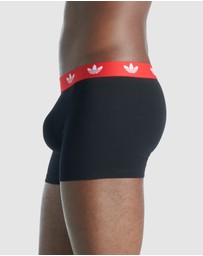 adidas Originals - 3 Pack Comfort Flex Cotton Trunk Underwear