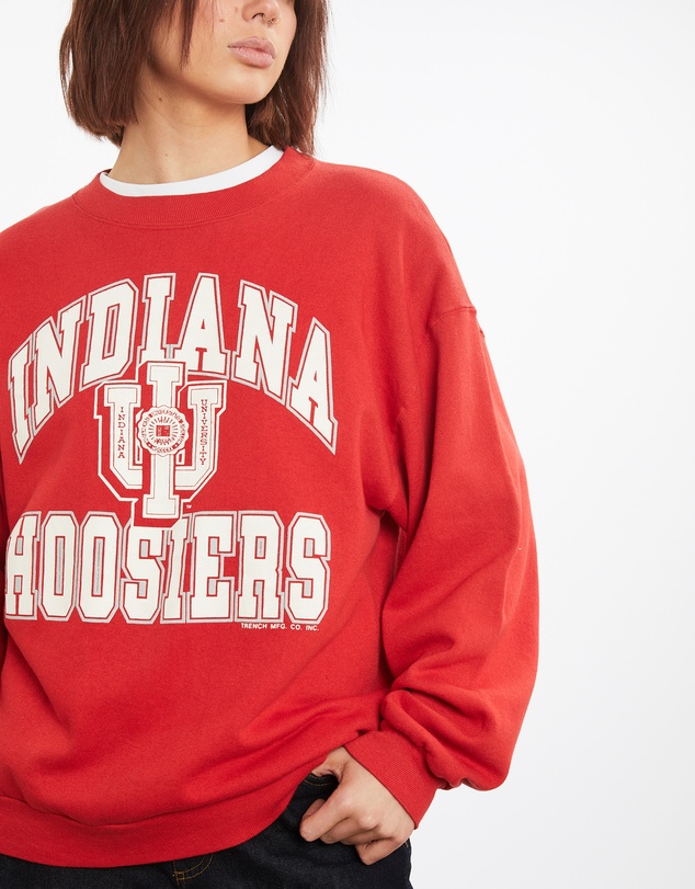 Vintage by The Real Deal - Pre Loved - 90s NCAA Indiana Hoosiers Sweatshirt