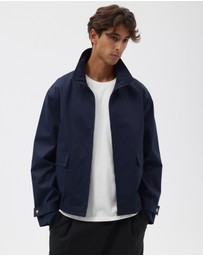 AERE - Maddox Cotton Twill Funnel Jacket