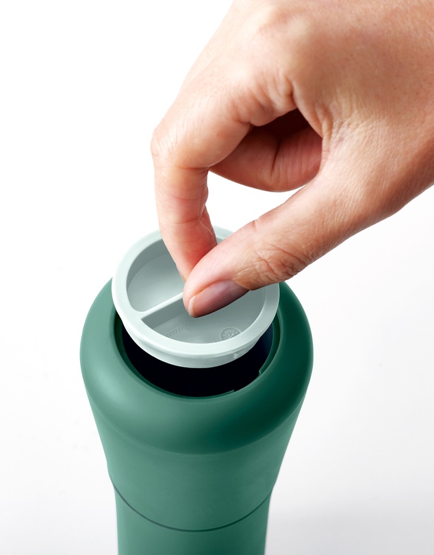 Joseph Joseph - Milltop™ Non-spill Salt & Pepper Mill Set - Editions (Sage)