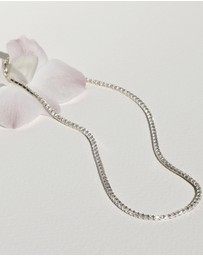 SAINT VALENTINE - Aspen Tennis Necklace - Silver