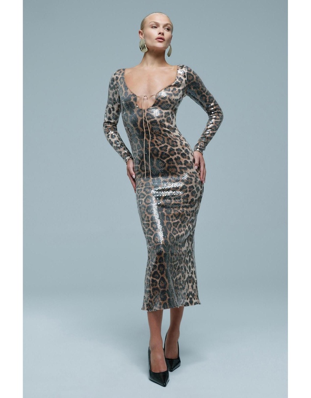 Bardot - Verona Sequin Midi Dress