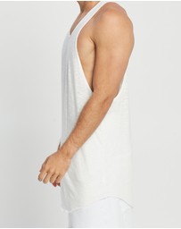 Surrounded By Ghosts - The Travertine Cotton Singlet