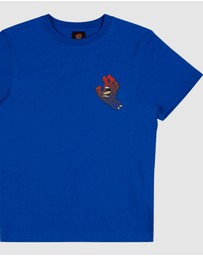 Santa Cruz - Letter Hand Fade Short Sleeve Tee - Teens