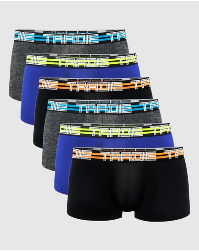 TRADIE - Boys 6pk Fitted Trunk
