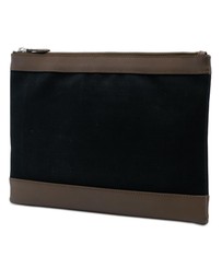 Pre-Loved by Azura Reborn - Pre-Loved Canvas Navy Clip M Clutch