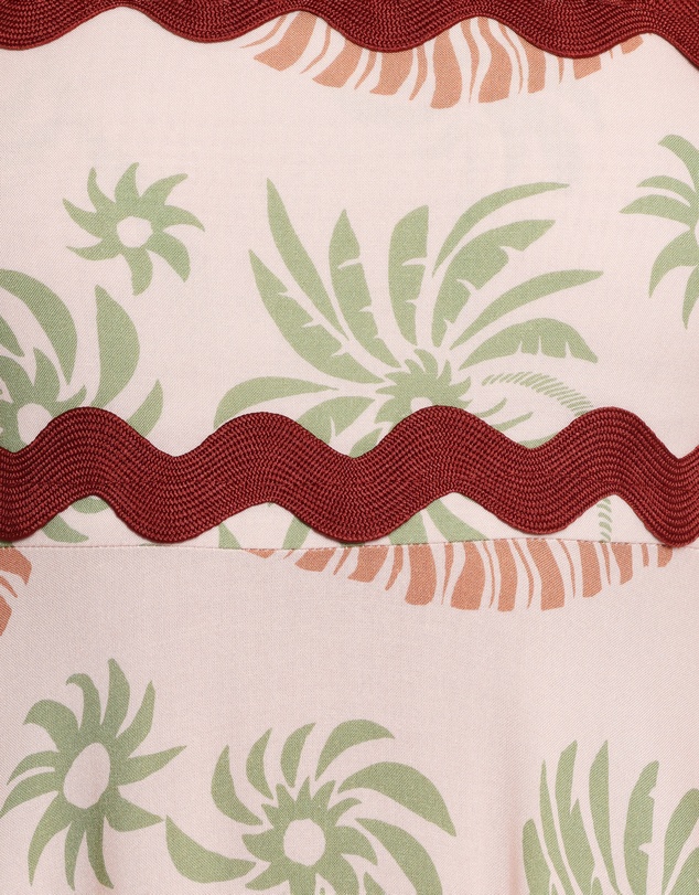 Petal & Pup - Briella Maxi Dress - Palm Tree Print