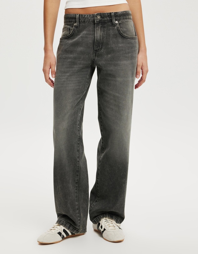 Cotton On - Low Rise Straight Jeans