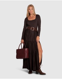 Belle & Bloom - Let Me Love You Tiered Maxi Dress