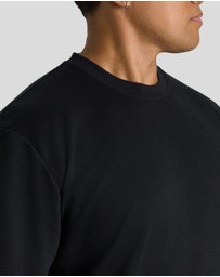 Johnny Bigg - Bias Stripe Relaxed Fit Tee