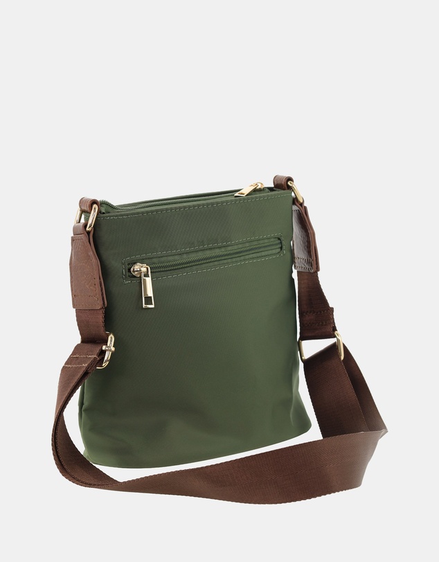 Pierre Cardin - Pierre Cardin RFID Lightweight Nylon Crossbody Bag