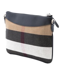 Pre-Loved by Azura Reborn - Pre-Loved Mega Check Canvas Peyton Crossbody