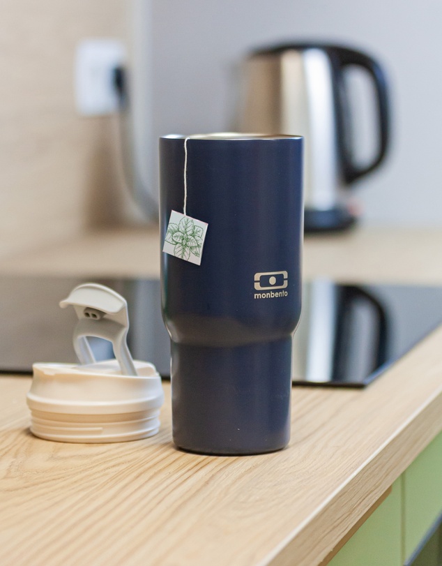 Monbento - Monbento Travel Mug L - Blue Infinity