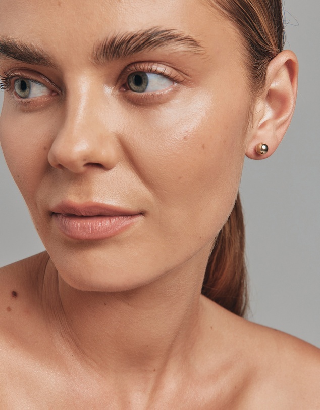Michael Hill - 7mm Ball Stud Earrings in 10kt Yellow Gold