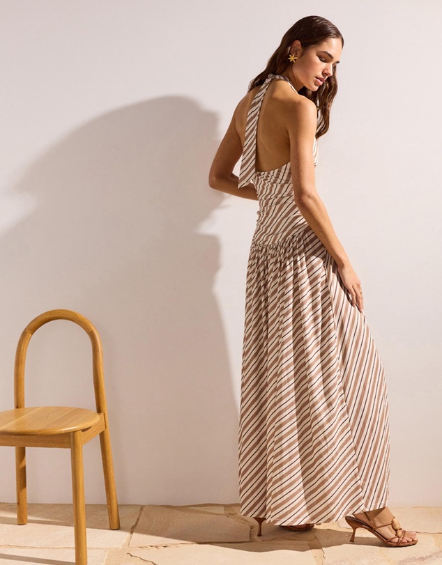 MINKPINK - Orielle Halter Mesh Dress