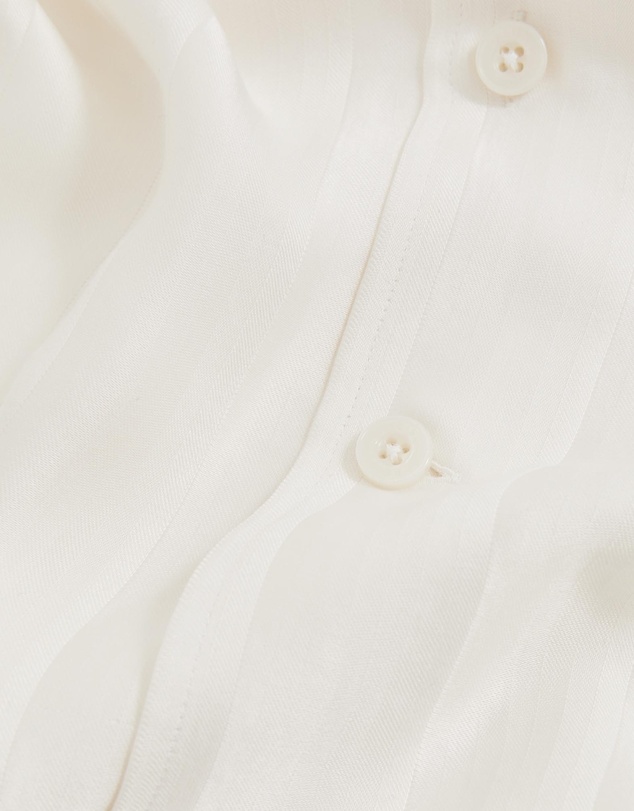 REISS - Melba SS Stripe Jacquard Cuban Shirt
