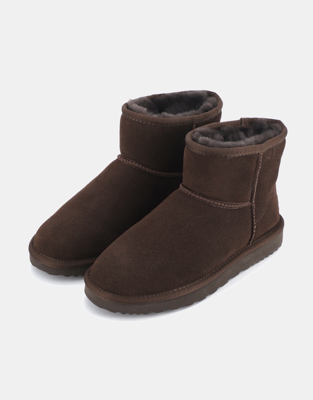 AusWooli Ugg Boots - Bondi Sheepskin Signature Short Ankle Boots
