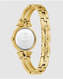 GUESS - Guess Ladies Gold Tone 28mm Analogue Watch