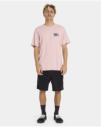 Billabong - Mens Crayon Wave T-Shirt