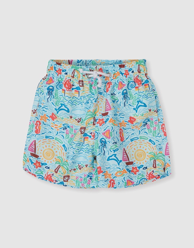 Goldie + Ace - Summer Bay Boardshorts - Babies-Kids