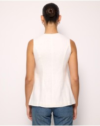 AERE - Amadi Linen Vest