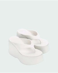 Melissa - Melissa Free Thong Wedge