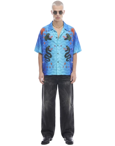 THE TALES - Snake Chain oversized Shirt