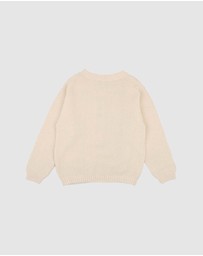 Bebe by Minihaha - Fern Hand Emb. Organic Jumper - Kids