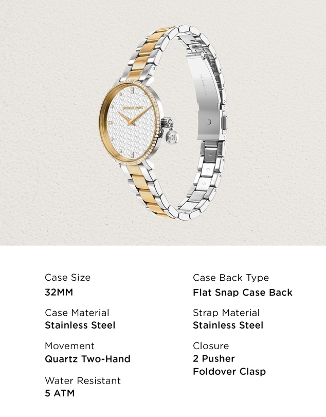 Michael Kors - Pyper Two Tone Analogue Watch