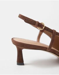 & Other Stories - Classic Leather Slingback Pumps